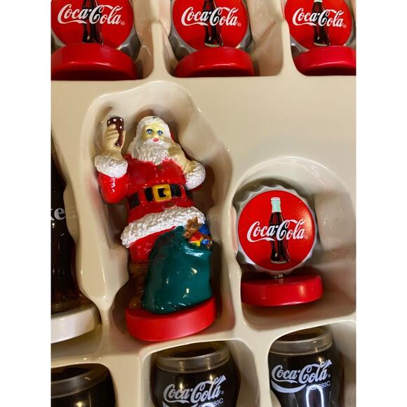Coca-Cola vs Coke Game Replacement Pieces Santa Polar Bear New 1990s - Picture 5 of 12